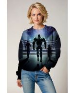 Real Steel Robot Battle Sweatshirt – Deep Black