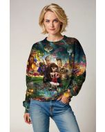 Colorful Animated Fantasy Sweatshirt