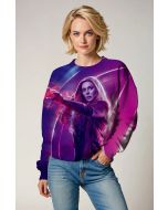 Purple Scarlet Witch Avengers Sweatshirt
