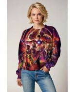 Fiery Red Avengers Team Sweatshirt