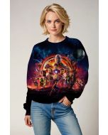 Deep Blue Avengers Battle Sweatshirt