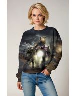Dark Grey Avengers Epic Battle Sweatshirt