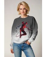Dark Gray & Black Daredevil Action Crewneck Sweatshirt – Classic & Heroic