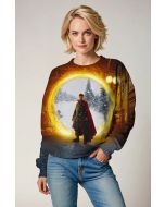 Black Doctor Strange Crewneck Sweatshirt – Casual Mystic Comfort