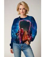 Blue WandaVision Crewneck Sweatshirt