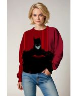 Red Batman Crewneck Sweatshirt