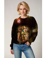Bronze Core Crewneck Sweatshirt – Infinity Glove Galactic Edition