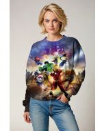 Multicolor LEGO Superhero Sweatshirt – Blockbuster Team-Up