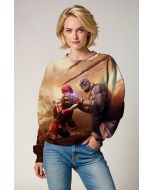 Endgame Struggle – Sand Brown Crewneck Sweatshirt