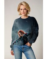 Black Widow Combat Sweatshirt – Avengers Hero in Action