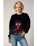 Marvel’s Iron Spider Crewneck Sweatshirt – Red & Gold Hero