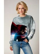 Superman Sky Sentinel Crewneck Sweatshirt – Man of Steel Presence