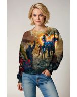 Marvel Heroes Assemble Crewneck Sweatshirt – Epic Alliance