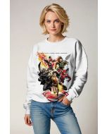 Justice League Crewneck – Heroes in Action