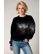Justice League Crewneck – United in Darkness