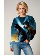 Batman & Robin Gotham Guardians Crewneck Sweatshirt