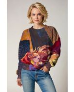 Supergirl City Glow Crewneck Sweatshirt