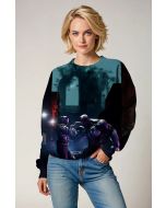 Venom vs Riot Street Fight Crewneck Sweatshirt