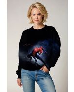 Spider-Man vs Carnage Cosmic Battle Crewneck Sweatshirt