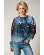 Night Sentinels Crewneck Sweatshirt – Shadow Blue