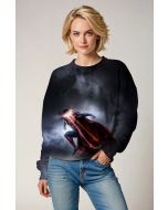Last Light Crewneck – Superman Heat Vision Fury Sweatshirt
