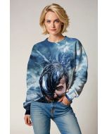 Venom Fusion Crewneck Sweatshirt – Blue Morph Edition