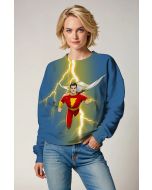 Thunder Punch Sweatshirt – Classic Shazam Power