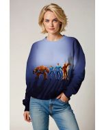 Fantastic Four (Reboot 2005) Team Heroes Crewneck Sweatshirt