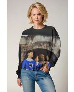 Navy Blue Fantastic Four (Reboot 2005) Crewneck Sweatshirt