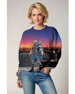 Blue & Gray Nathan Summers Crewneck Sweatshirt – Marvel Hero Edition