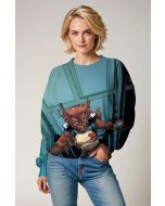 Teal Wolfsbane X-Men Crewneck Sweatshirt