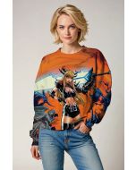 Illyana Rasputin / Magik Inferno Crewneck Sweatshirt