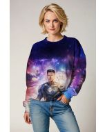 Ikaris Cosmic Blue Crewneck Sweatshirt