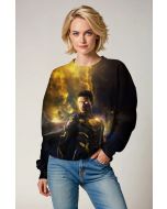 Ikaris Black & Gold Crewneck Sweatshirt