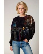 Midnight Sons by Agt Design Crewneck Sweatshirt