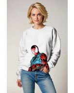 Get ready to swing through the streets in style with the Scarlet Spider Sweatshirt