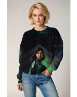 Embrace your inner hero with the Sersi Sweatshirt, featuring an awe-inspiring graphic of Sersi in action