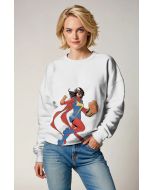 Kamala Khan / Ms. Marvel Sweatshirt – Iconic Strength and Style
