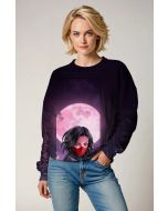 Cindy Moon Sweatshirt – Silk Spider Vibes