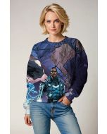 Adam Brashear / Blue Marvel Sweatshirt - Heroic Blue Edition