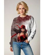 Elektra Natchios Sweatshirt - The Fearless Assassin