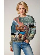 Ben Grimm / The Thing Sweatshirt - The Ever-Loyal Hero in Blue