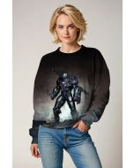 War Machine (James Rhodes) Sweatshirt - Armored Hero in Action
