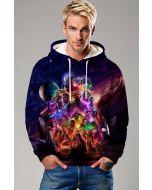 Dark Purple Avengers Universe Hoodie