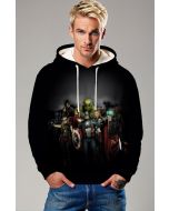 Black Avengers All‑Heroes Hoodie