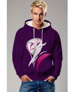 Abstract Phoenix Graphic Apparel – Purple Pullover Hoodie