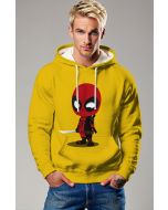 Mini Merc Graphic Apparel – Bright Yellow Pullover Hoodie