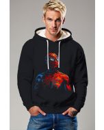 Spider‑Man Heroic Graphic Hoodie – Dynamic Black Design