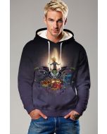 Deep Purple Hero Squad Pullover Hoodie