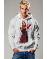 Light Gray Mystic Hero Pullover Hoodie